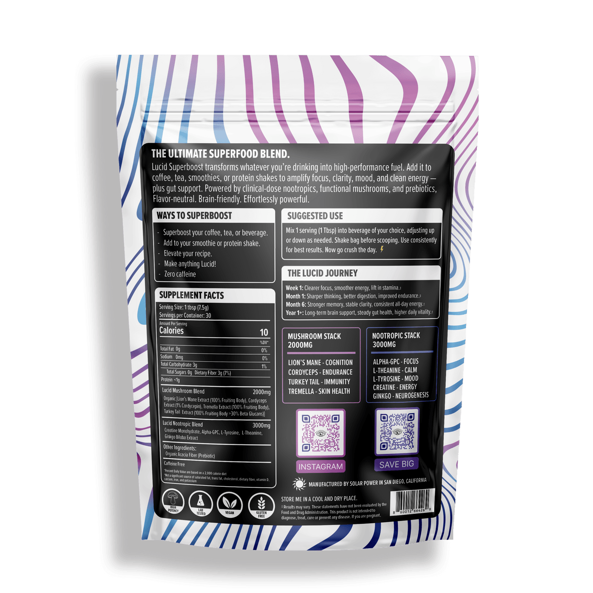 Superboost Unflavored Beverage & Coffee Booste